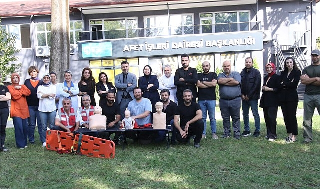 Afet İşleri personeline ilk yardım eğitimi- Kamu Çalışanı