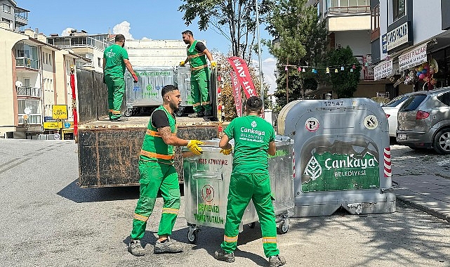 Çankaya Belediyesi “Tertemiz Çankaya” için çalışıyor.- Kamu Çalışanı
