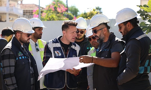 Çeşme’de doğal gaz çalışmalarında ilk kazma vuruldu!- Kamu Çalışanı