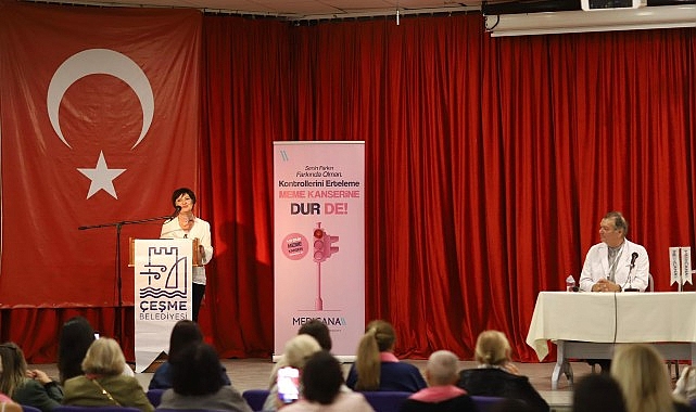 Çeşme’de Meme Kanseri Farkındalığına dikkat çekildi- Kamu Çalışanı