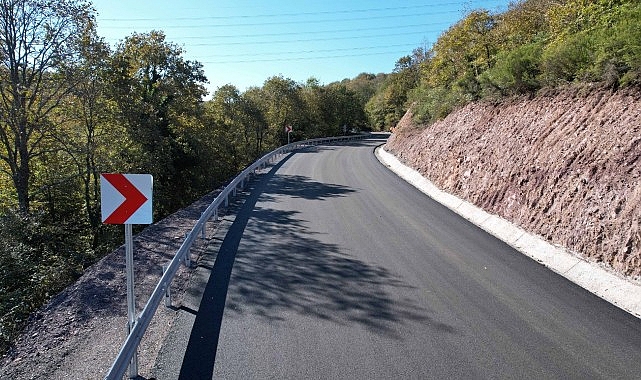Gebze Mudarlı köy yoluna yeni üstyapı- Kamu Çalışanı