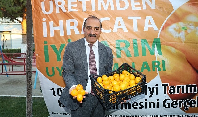 Satsuma mandalina yüklü TIR’lar ihracata yolcu edildi- Kamu Çalışanı