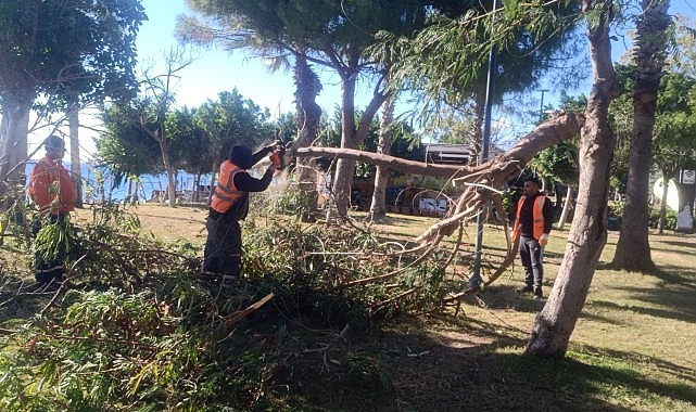 Antalya’da fırtına mesaisi – Kamu Çalışanı