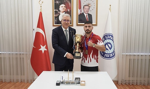 Egeli milli sporcu Ali Ataberk Gürbüzcan,  Avrupa Şampiyonu oldu- Kamu Çalışanı