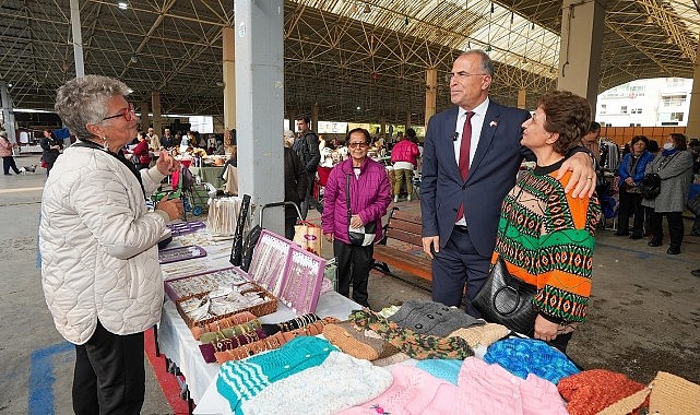 Gaziemir Belediyesi’nden kadınlara destek: El Emeği ve Satış Pazarı açıldı- Kamu Çalışanı