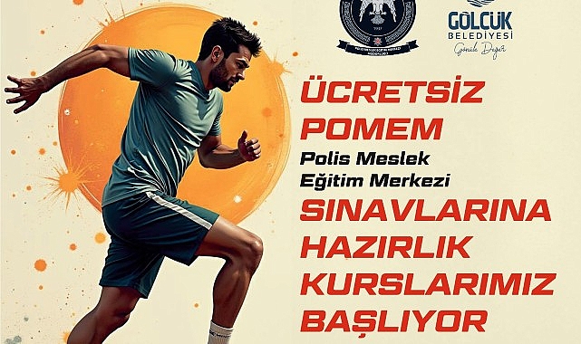 Gölcük Belediyesi ücretsiz POMEM hazırlık kursu kayıtları başladı.- Kamu Çalışanı
