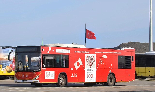 İETT’den Türkiye-Japonya 100. Yılı İçin Özel Otobüs- Kamu Çalışanı