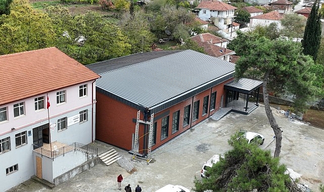 Kızderbent’teki çok amaçlı salonun yüzde 95’i tamam- Kamu Çalışanı