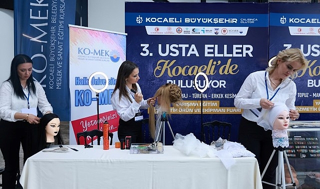 KO-MEK Kuaförlük Branşıyla Usta Ellerde yerini aldı- Kamu Çalışanı