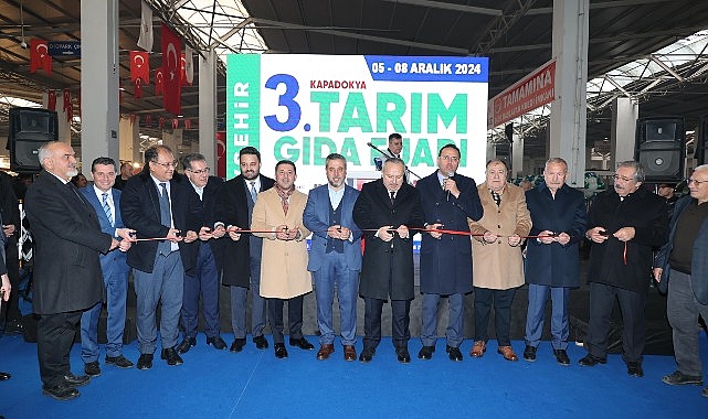 3. Nevşehir Tarım ve Gıda Fuarı Kapılarını Açtı- Kamu Çalışanı