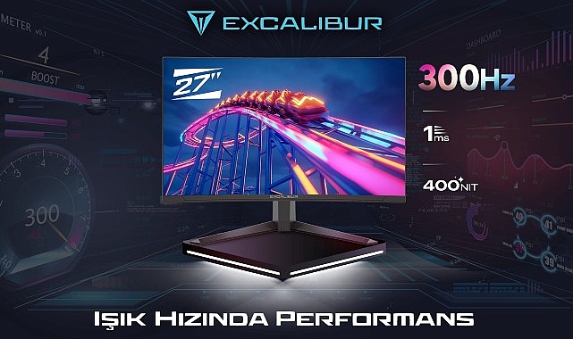 300 Hz Kategorisinde İlklere İmza Atan Yeni Excalibur 27” Curved Gaming Monitör Satışa Çıktı!- Kamu Çalışanı