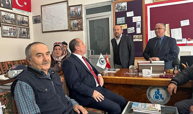 Başkan Aydın Çumra Engelliler ve Dayanışma Derneğini Ziyaret Etti- Kamu Çalışanı