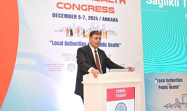 Başkan Tugay, Ulusal Halk Sağlığı Kongresi’nde konuştu “Sağlıklı şehir bir sonuç değil, bir süreç ve bir yöntemdir”- Kamu Çalışanı