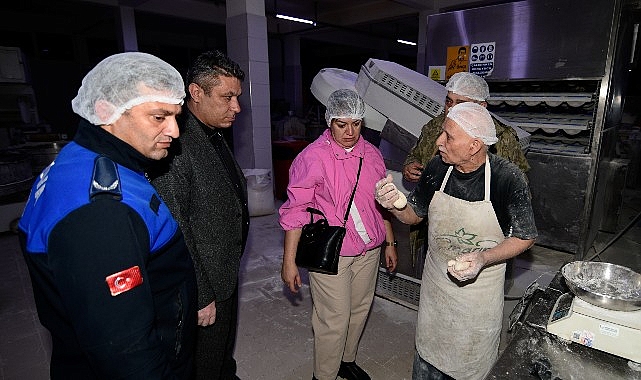 Bornova’da fırınlara gece denetimi: Başkan Eşki sahada- Kamu Çalışanı