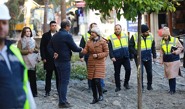 Efes Selçuk’ta çarşı içi çalışmalar hız kesmeden devam ediyor- Kamu Çalışanı