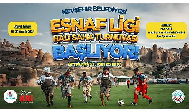 Esnaf Ligi Halı Saha Futbol Turnuvası Düzenlenecek- Kamu Çalışanı