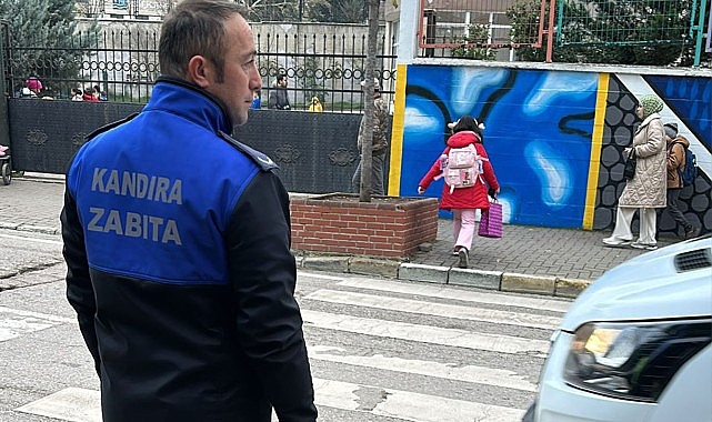Kandıra Belediyesi Zabıta Ekipleri Öğrenci Güvenliği İçin Devrede- Kamu Çalışanı