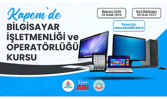 KAPEM’de Bilgisayar İşletmenliği Ve Operatörlüğü Kursu- Kamu Çalışanı