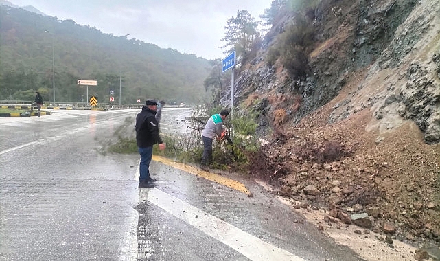 Kemer’de toprak kayması- Kamu Çalışanı