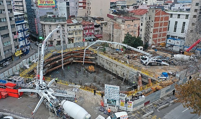 Konak’ın yeni hizmet binasında temel betonu atıldı- Kamu Çalışanı