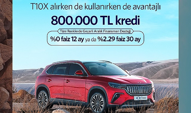 T10X’te yılın son kampanyası: 800 bin TL’ye sıfır faiz- Kamu Çalışanı