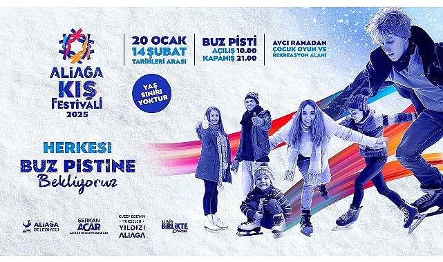 Aliağa’da Ücretsiz Buz Pateni Keyfi Başlıyor- Kamu Çalışanı