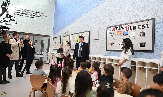 Başkan Aydın miniklerin karne heyecanına ortak oldu- Kamu Çalışanı