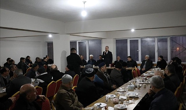 Bereket Sofrası Malazgirt Camiinde Kuruldu- Kamu Çalışanı