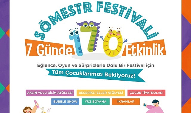 Çeşme Belediyesi’nden çocuklara renkli Sömestr Festivali!- Kamu Çalışanı