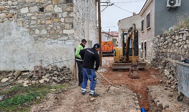 İZSU’dan Urla’nın iki mahallesine yeni içme suyu hattı- Kamu Çalışanı
