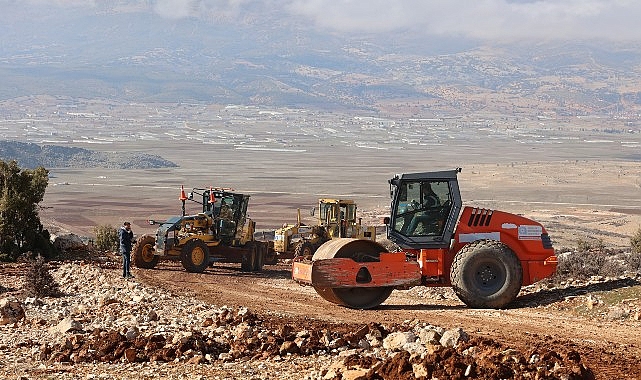 Müren yayla yolunda stabilize çalışmaları başladı- Kamu Çalışanı