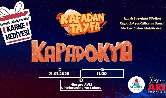 “Rafadan Tayfa Kapadokya” Filmi 2. Kez Çocuklarla Buluşacak- Kamu Çalışanı