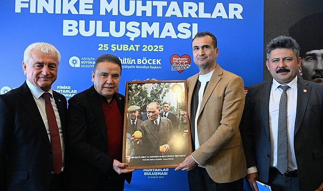 Başkan Muhittin Böcek’ten Finike’ye ziyaret- Kamu Çalışanı