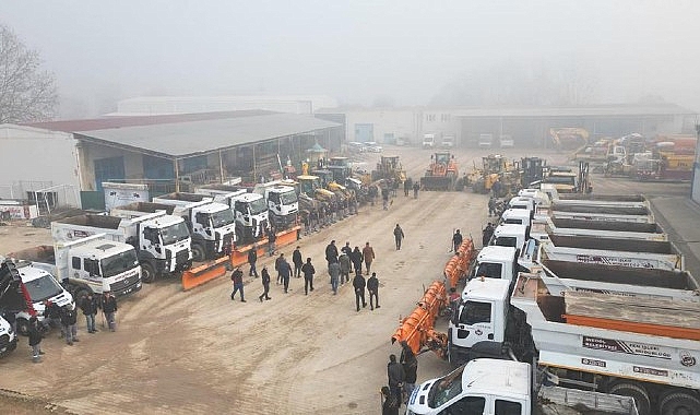 İnegöl Belediyesi Kar Yağışına Hazır- Kamu Çalışanı