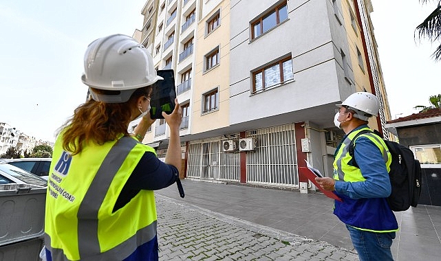 İzmir’de Bornova ve Bayraklı’da binaların üç boyutlu analizleri yapıldı- Kamu Çalışanı