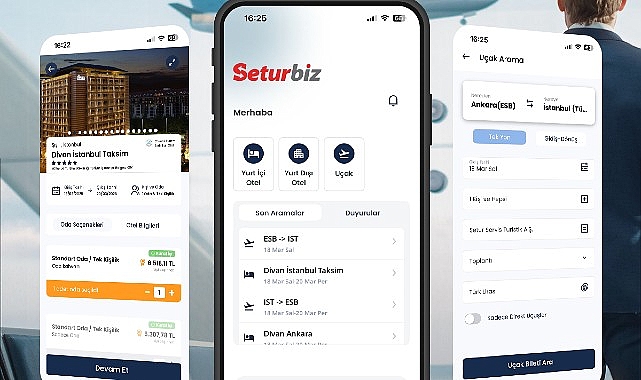 Seturbiz ile iş seyahatlerinizi şimdi mobilden planlayabilirsiniz- Kamu Çalışanı