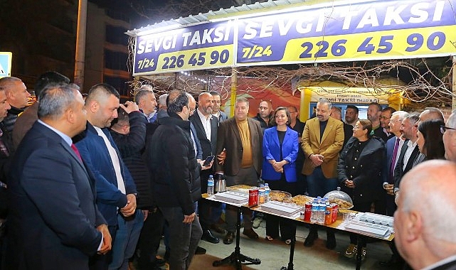 Başkan Kınay, taksicilerle sahurda buluştu- Kamu Çalışanı