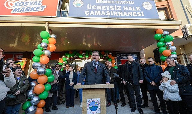 Başkan Tugay Menderes’te sosyal market açılışına ve iftara katıldı “Sosyal desteklere ihtiyacın olmadığı günleri görmek için çalışıyoruz”- Kamu Çalışanı