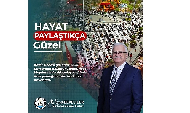 Burhaniyeliler bu akşam iftarda buluşacak- Kamu Çalışanı