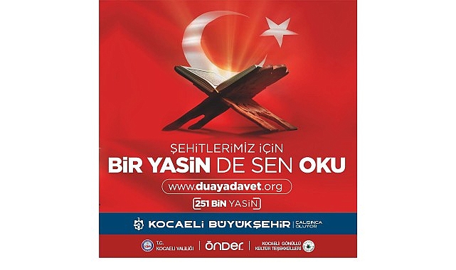 Büyükşehir’den şehitlerimiz için anlamlı çağrı- Kamu Çalışanı