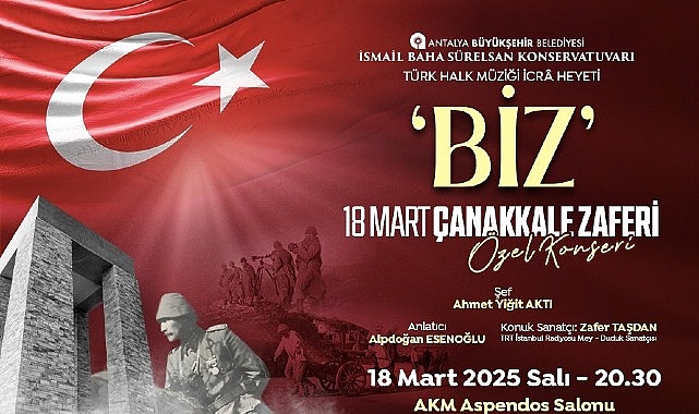 Çanakkale Zaferi’nin 110. Yıl Dönümüne Özel Konser- Kamu Çalışanı