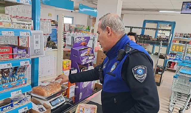 Canik’te Marketlere Ramazan Denetimi- Kamu Çalışanı