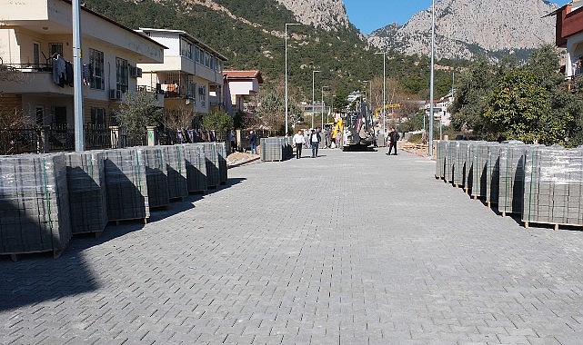 Göynük’te altyapı çalışması- Kamu Çalışanı