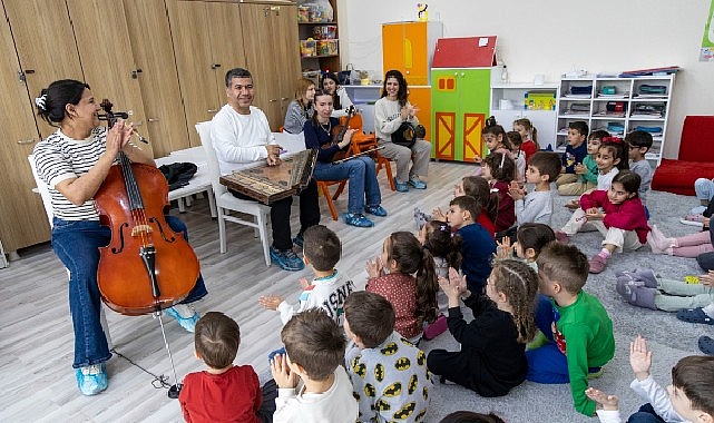 Karşıyakalı minikler Türk müziği çalgıları ile tanışıyor – Kamu Çalışanı