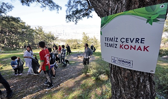 Konak’ta el ele orman temizliği: 2 saatte 750 poşet çöp toplandı- Kamu Çalışanı