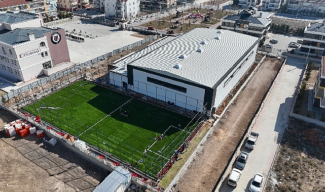 Konya Spor Lisesi’ne kazandırılacak Ahmet Çalık Kapalı Spor Salonu ve Suni Çim Sahası tamamlanıyor- Kamu Çalışanı