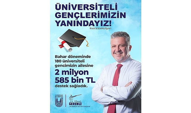 Lüleburgaz Belediyesi’nden 2 milyon 585 bin TL’lik üniversiteli desteği – Kamu Çalışanı