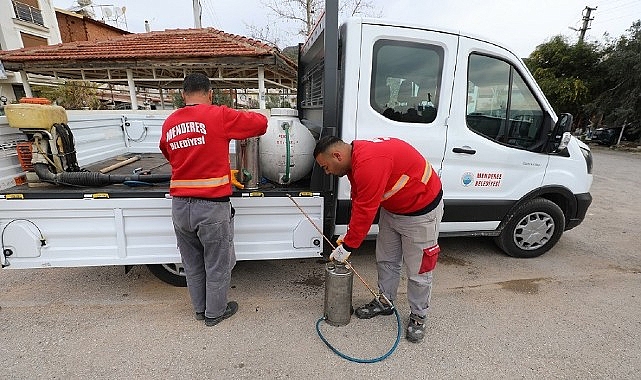 Menderes’te Haşere ile Mücadele Başladı- Kamu Çalışanı