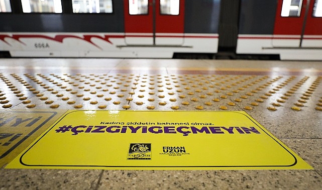 Narlıdere’den İzmir Metro’da güçlü mesaj: ÇİZGİYİGEÇMEYİN- Kamu Çalışanı