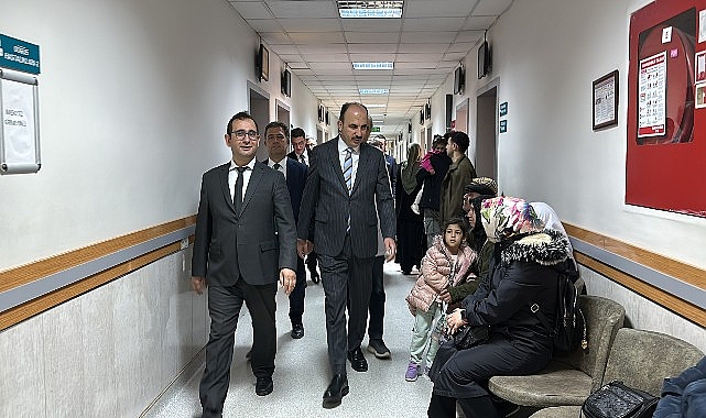 Başkan Altay Meram Devlet Hastanesi’ni Ziyaret Etti- Kamu Çalışanı